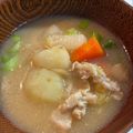 ｂｅｒｒｙ＋'s cooksnap of when they made おかわり♪ノンオイル＊具だくさん豚汁.