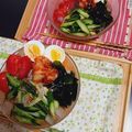 クックUH3NVG☆'s cooksnap of when they made 簡単さっぱり！そうめんで作るキムチ冷麺.