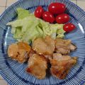 とみぃ11's cooksnap of when they made 鶏もも肉のコンソメ照り焼き.