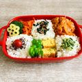 のんべぇヒロ's cooksnap of when they made マンネリ打破!のモザイク弁当.