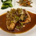 ココ太ママ's cooksnap of when they made 長ネギソースで頂くめかじきのソテー.