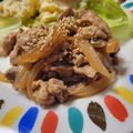 ターちゃんママ's cooksnap of when they made 定食屋さんの味！旦那が絶賛！豚の生姜焼き.