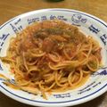 北京パンダ's cooksnap of when they made 鍋1つで❤野菜たっぷりトマトミルクパスタ.