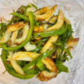__おもち's cooksnap of when they made 作り置きに！ピーマンとちくわのカレー炒め.