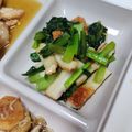 ちょちょこ✫'s cooksnap of when they made 小松菜とちくわの中華炒め.