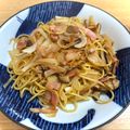 美柑憲一's cooksnap of when they made 椎茸とベーコンの和風パスタ.