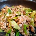 まめたん's cooksnap of when they made ☆豚こまのねぎ塩炒め☆.