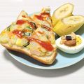 ぱふ♪'s cooksnap of when they made 子供の大好きなポテサラトースト.
