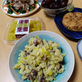 よちりん's cooksnap of when they made 簡単美味♪ さつまいもとたくあんのサラダ.