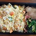 なーなちゃん's cooksnap of when they made 我が家の炒飯❤鮭フレーク炒飯.