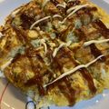 もか75's cooksnap of when they made キャベツ大量消費！簡単ふわふわ焼き.