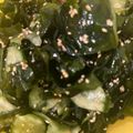 ayachan66's cooksnap of when they made 超絶品5分きゅうりとワカメの酢の物.
