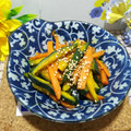 mamaRD's cooksnap of when they made 【簡単】＊かぼちゃの皮の金平＊.