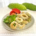 ゆーじん１１４'s cooksnap of when they made 揚げないゴーヤの唐揚げ☺つまみに最高☺.