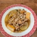 エル♀'s cooksnap of when they made トロうま♡大根と厚揚げ、ひき肉のそぼろ煮.