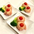 なつき☆ミ's cooksnap of when they made ＊スイートポテサラ＊生ハム包み.