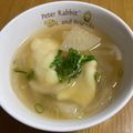 バンビーノ☆'s cooksnap of when they made スジェビ（韓国すいとん汁）.