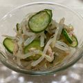 クックしまえなが's cooksnap of when they made きゅうりともやしとツナのナムル.