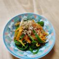 なまちょこれいと's cooksnap of when they made 【簡単副菜】ピーマンと人参の金平.
