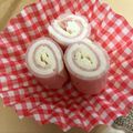 miharu's cooksnap of when they made お弁当用☆くるくるハムチーズ.