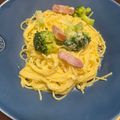 hiromi17's cooksnap of when they made 全卵&牛乳でクリーミー♡カルボナーラ.