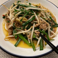 ジュラーシカ's cooksnap of when they made ニラともやしのオイスターソース炒め.
