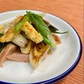 島子☆'s cooksnap of when they made ねぎと油揚げとソーセージの炒め物.