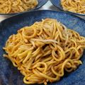 ｸﾏﾘｴ's cooksnap of when they made モヤシだけのやきそば.