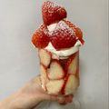 クック25FJ6B☆'s cooksnap of when they made 簡単♡カフェ風ストロベリーパフェ.