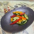 みかかめ's cooksnap of when they made 【簡単レンチン】きゅうり等の即席ピクルス.