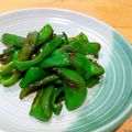 ちーまぐ's cooksnap of when they made ピーマンの焦がし醤油炒め♪.