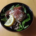 クックS076PG☆'s cooksnap of when they made 竜田揚げ丼.