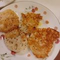 ななみはママ's cooksnap of when they made レンコンのかりかりチーズ焼き.