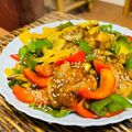 料理男子部🍻's cooksnap of when they made 鶏もも肉とパプリカ達の甘酢炒め.