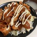 papikun's cooksnap of when they made キムチカルビ丼(焼肉のタレだけ！).