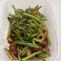 ラスティー君パパ's cooksnap of when they made カブの葉とちくわのきんぴら.