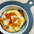 いなばっくす☆'s cooksnap of when they made 【農家のレシピ】ほうれん草のココット.