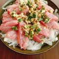 かわゆう1211's cooksnap of when they made マグロのカルパッチョ風サラダ.