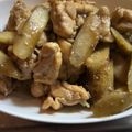 黒猫ルカ's cooksnap of when they made 母の味！甘辛鶏ごぼうの炒め煮☆.
