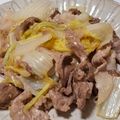 ヨシヨッシー's cooksnap of when they made 白菜と豚バラ肉のオイスターソース炒め.
