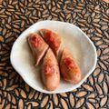 ちゃかぴまま's cooksnap of when they made ウインナーに梅干し乗せました☆.