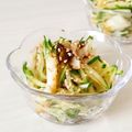 ぱふ's cooksnap of when they made ♡簡単♪キュウリと竹輪で海苔の佃煮あえ♡.