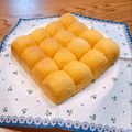 うす味さん's cooksnap of when they made 人参の水分だけで！ふわんふわん人参パン♡.