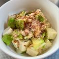 azbjbn's cooksnap of when they made 豆腐とアボカドのおかかまぶし.