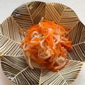 ぴろぱる☆'s cooksnap of when they made 紅白なます♪簡単胃弱大根人参おせちお正月.