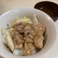 papikun's cooksnap of when they made 悪魔の鶏塩キャベツ丼.