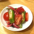 Remtan's cooksnap of when they made オクラとトマトのマリネ.
