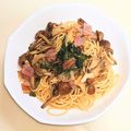 なめこおろし's cooksnap of when they made 株なめこスパゲッティ.