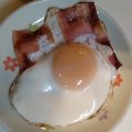 ミロ9607's cooksnap of when they made ♡主人のハムエッグ.