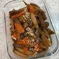 KIKISUKE's cooksnap of when they made 繊維たっぷり！こんにゃく★きんぴらごぼう.